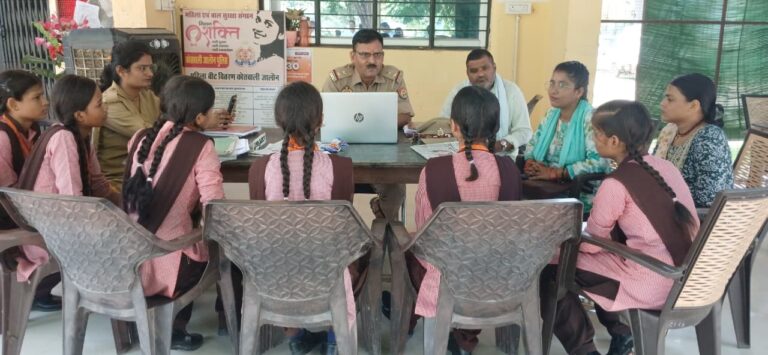 मिशन शक्ति 5.0 : बालिकाओं ने जाना महिला सुरक्षा से जुड़ी जानकारी
