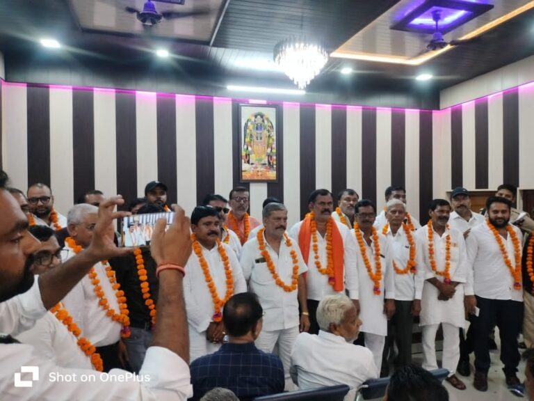गल्ला  व्यापार कल्याण समिति का शपथ ग्रहण समारोह