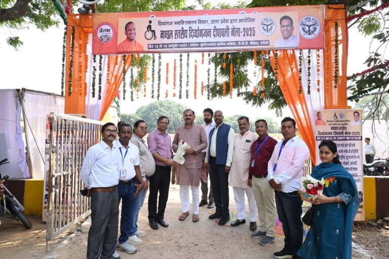 विधायक रवि शर्मा ने मंडल स्तरीय दिव्यांग दीपावली मेले का किया शुभारंभ