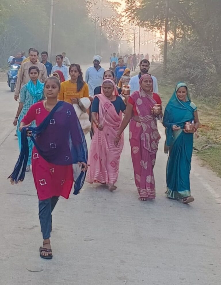 समंथर — अक्षय नवमी का पर्व नगर एवं क्षेत्र में भक्ति एवम श्रद्धा के साथ मनाया गया ।