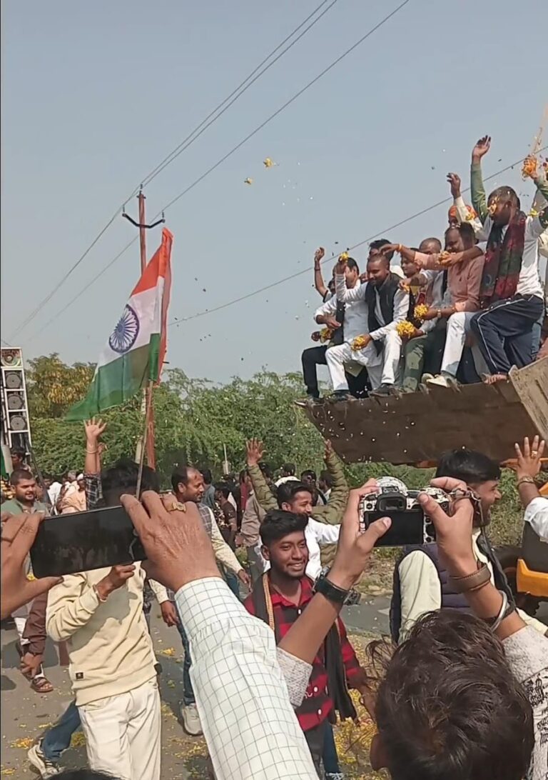 गरौठा विधानसभा क्षेत्र में सरदार पटेल की जयंती पर निकाली गई पदयात्रा