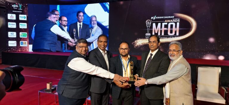 झांसी के स्टार्टअप की राष्ट्रीय स्तर पर उपलब्धि, मनुप्रा फ़ूड्स को मिला मिलेनियम फार्मर ऑफ इंडिया अवार्ड