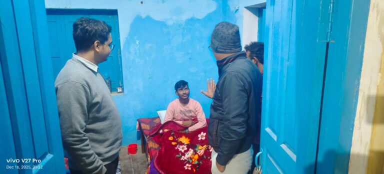 एसडीएम मोंठ व तहसीलदार ने रैन बसेरा का किया निरीक्षण, दिए आवश्यक निर्देश