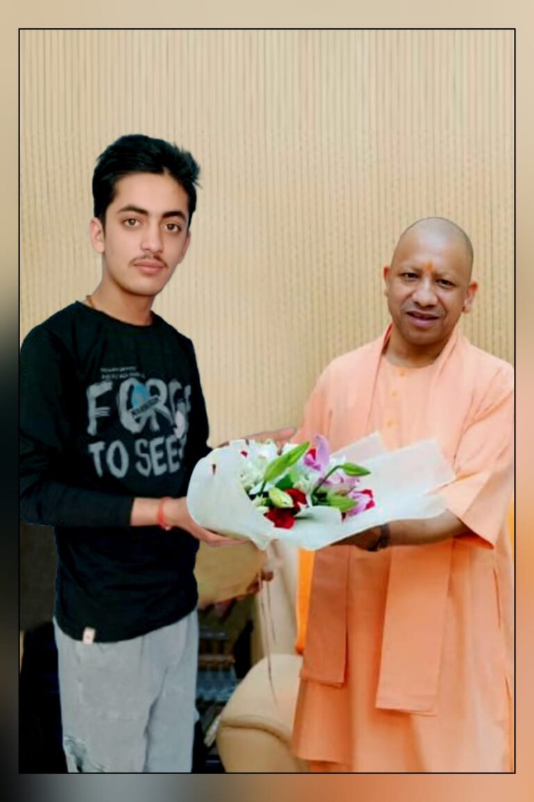 भाला में 65 मीटर फेंककर चैंपियन बने शिवम तिवारी, मुख्यमंत्री ने किया सम्मानित