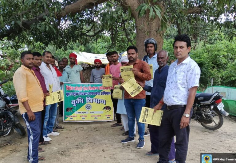 मौसम पूर्वानुमान को ध्यान में रखकर किसान कृषि कार्य करें : संजीव सिंह