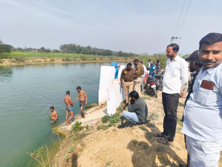 समथर के लापता व्यक्ति का शव नदीगांव के पास बेतवा नहर में उतराता मिला।