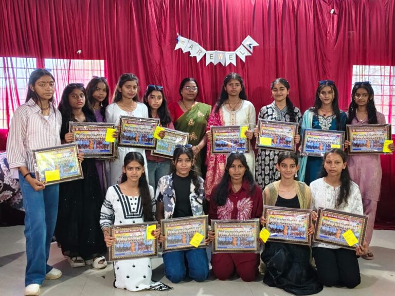 मोंठ–कस्बा के ओसियन पब्लिक स्कूल मोंठ कक्षा 8 के विद्यार्थियों के लिए एक भव्य विदाई समारोह ‘शुभकामना’ का आयोजन किया गया।