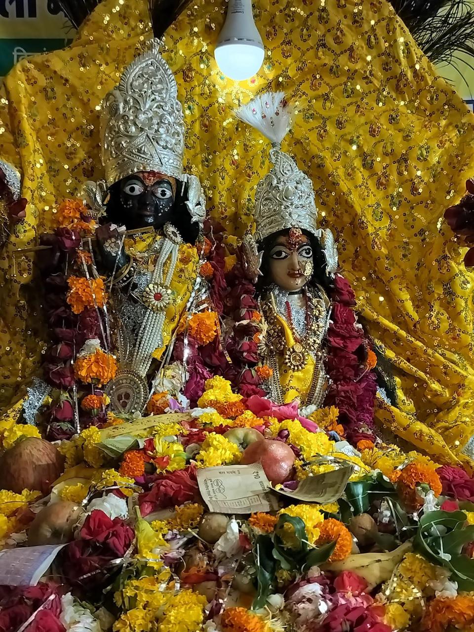 मुरली मनोहर मंदिर में श्रद्धा के साथ मनाई गई कामदा एकादशी।