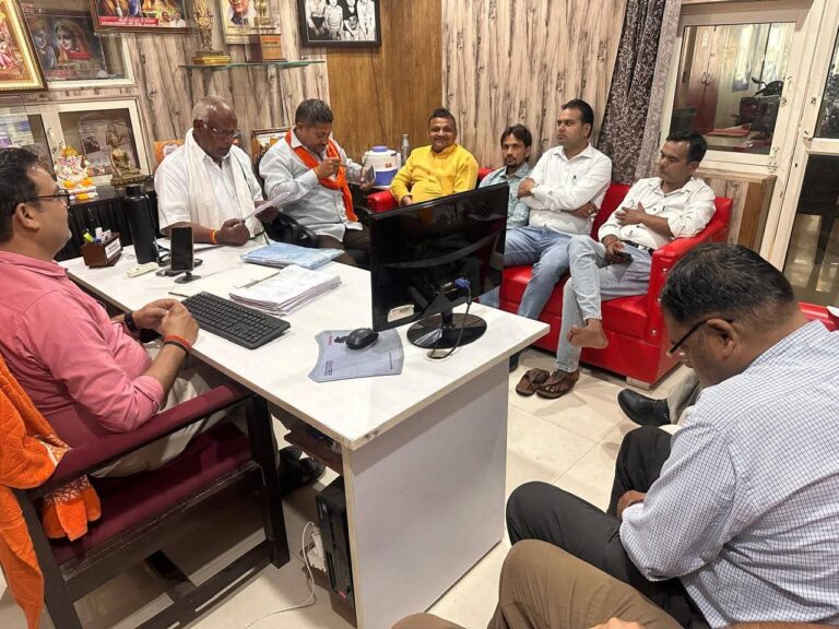 पं. दीनदयाल उपाध्याय प्रशिक्षण महाभियान को लेकर मंडल बैठक आयोजित।