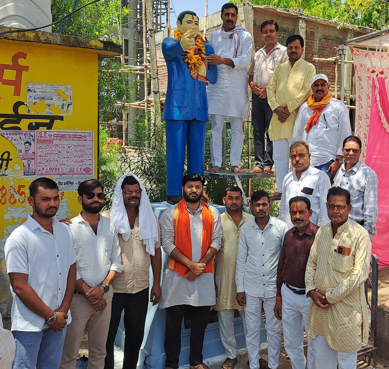 समथर — नगर एवं क्षेत्र में संविधान निर्माता भारत रत्न डॉ भीमराव अम्बेडकर की जयन्ती समानता दिवस के रूप में मनाई गई ।