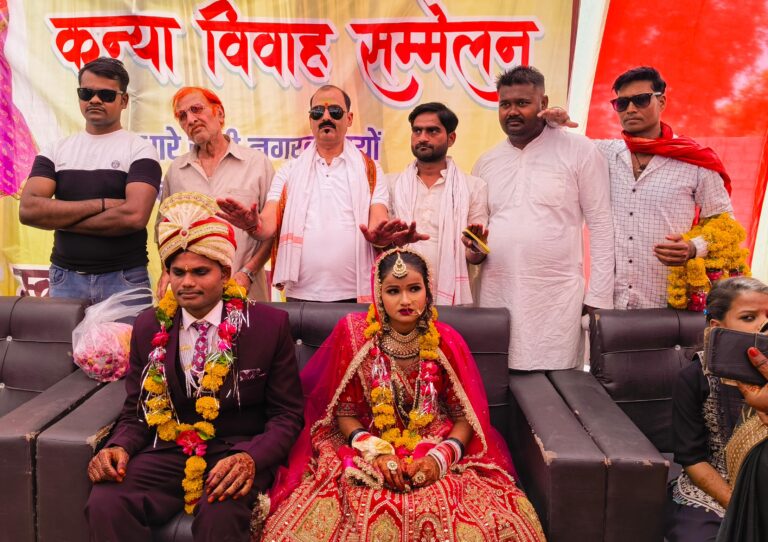 मोंठ के किले के मैदान में सर्वजातीय सामूहिक कन्या विवाह सम्मेलन संपन्न