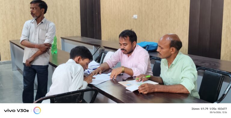 मोंठ में दिव्यांगजनों के लिए चिन्हांकन शिविर आयोजित, 20 आवेदन हुए जमा।