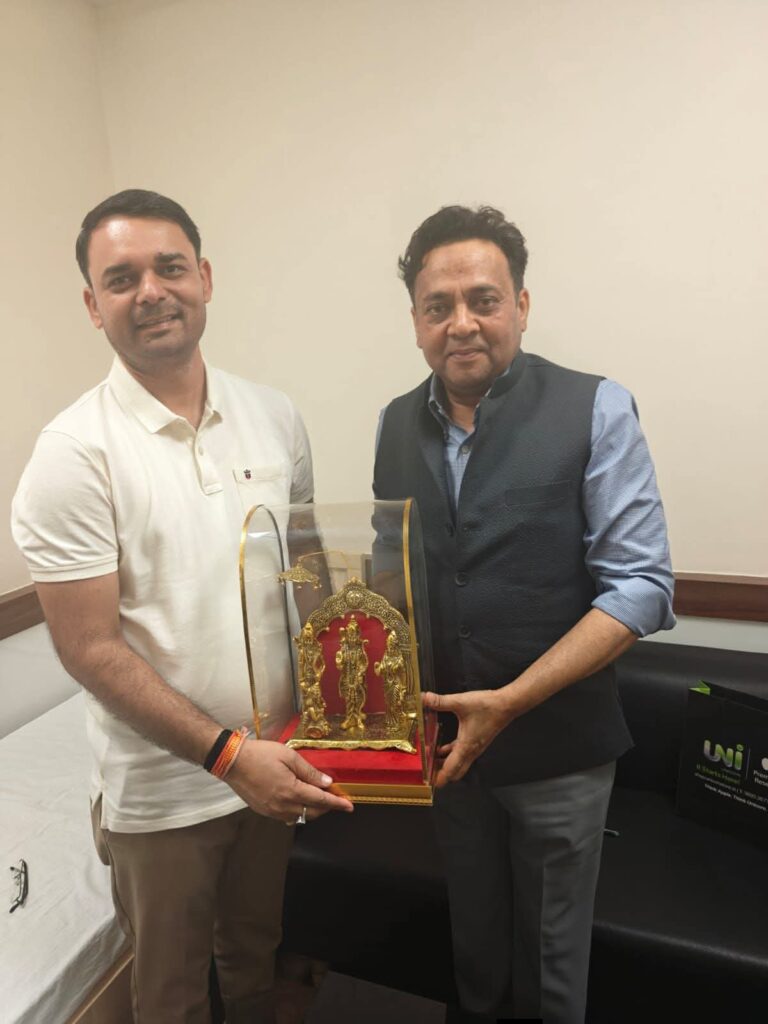 प्रमुख सचिव गृह से सुदामा दीक्षित की मुलाकात, जालौन की राजनीति में नए संकेतों की चर्चा